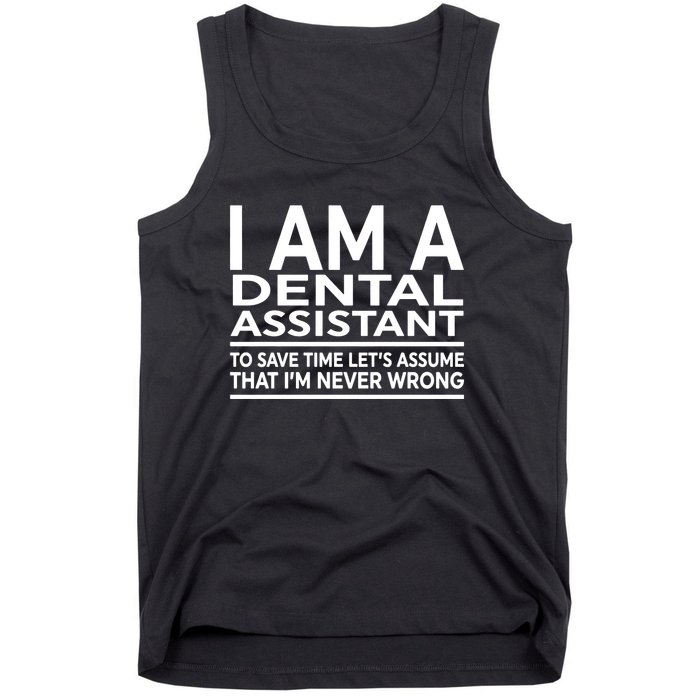 Funny Gift For Dental Assistant Coworker Birthday Tank Top