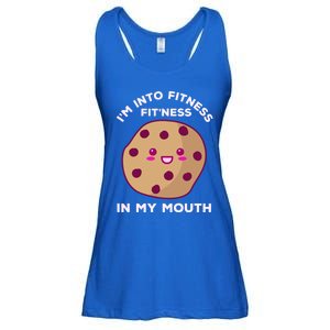 Funny Gym Fitness Workout Kawaii Cookie Baker Baking Bake Great Gift Ladies Essential Flowy Tank