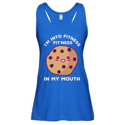 Funny Gym Fitness Workout Kawaii Cookie Baker Baking Bake Great Gift Ladies Essential Flowy Tank