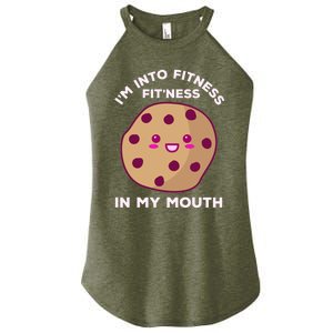 Funny Gym Fitness Workout Kawaii Cookie Baker Baking Bake Great Gift Women's Perfect Tri Rocker Tank