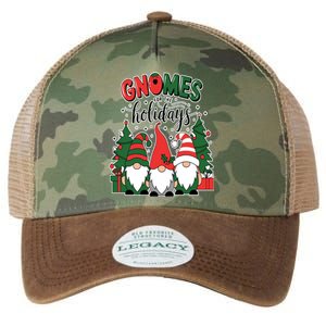 Festive Gnomes For The Holidays Christmas Cheer And Fun Legacy Tie Dye Trucker Hat