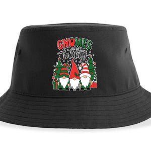 Festive Gnomes For The Holidays Christmas Cheer And Fun Sustainable Bucket Hat