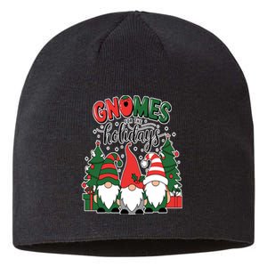 Festive Gnomes For The Holidays Christmas Cheer And Fun Sustainable Beanie