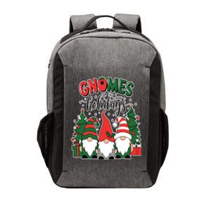 Festive Gnomes For The Holidays Christmas Cheer And Fun Vector Backpack