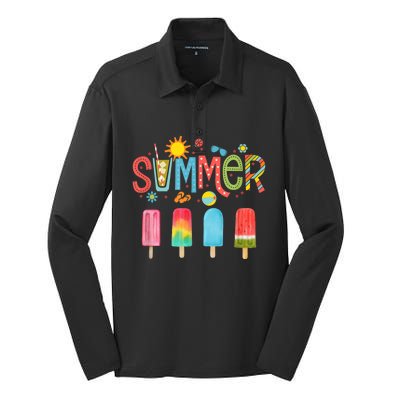 Funny Gift Silk Touch Performance Long Sleeve Polo