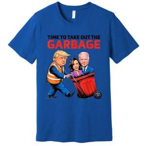 Funny Garbage For Trump 2024 Time To Take Out The Garbage Great Gift Premium T-Shirt