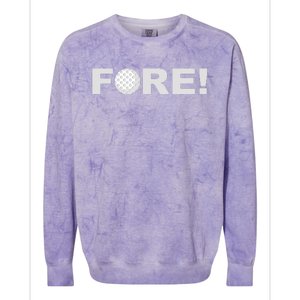 Fore Golf Colorblast Crewneck Sweatshirt