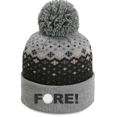 Fore Golf The Baniff Cuffed Pom Beanie