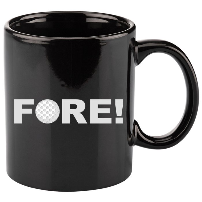 Fore Golf 11oz C Handle Ceramic Mug
