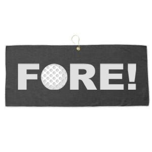 Fore Golf Large Microfiber Waffle Golf Towel