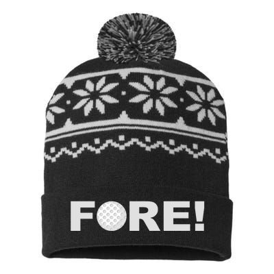 Fore Golf USA-Made Snowflake Beanie