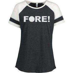 Fore Golf Enza Ladies Jersey Colorblock Tee