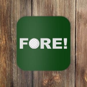 Fore Golf Coaster