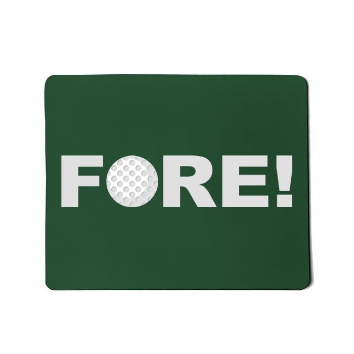 Fore Golf Mousepad