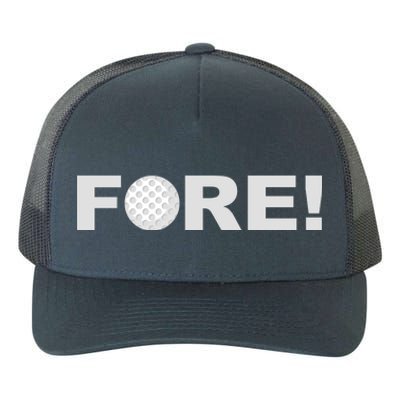 Fore Golf Yupoong Adult 5-Panel Trucker Hat