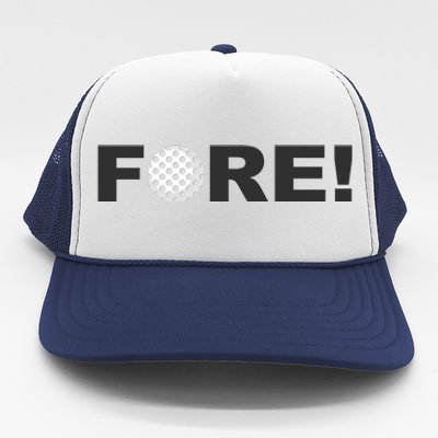 Fore Golf Trucker Hat