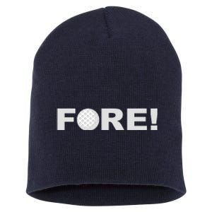 Fore Golf Short Acrylic Beanie