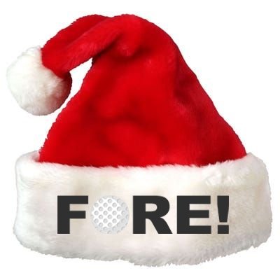 Fore Golf Premium Christmas Santa Hat