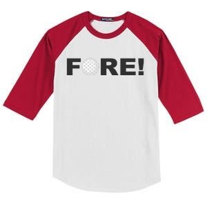 Fore Golf Kids Colorblock Raglan Jersey