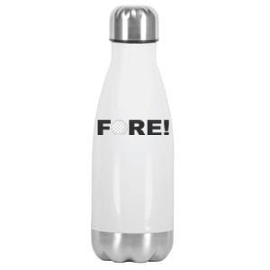 Fore Golf Stainless Steel Insulated Water Bottle