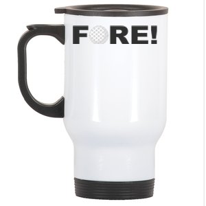 Fore Golf Stainless Steel Travel Mug