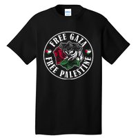 Free Gaza Free Palestine Free Palestine Tall T-Shirt