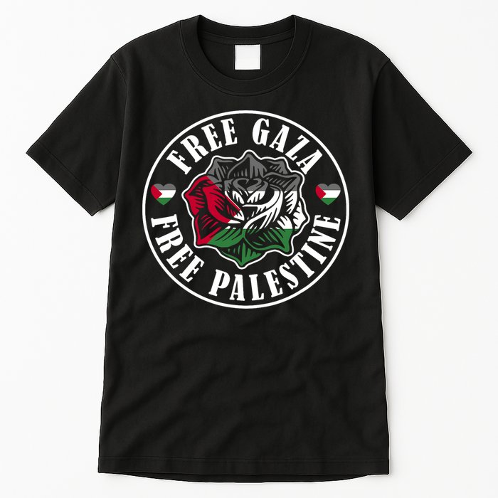 Free Gaza Free Palestine Free Palestine Tall T-Shirt