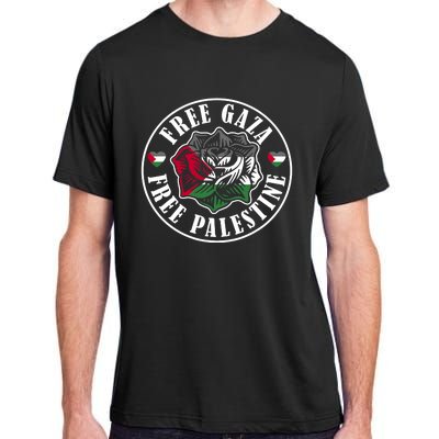 Free Gaza Free Palestine Free Palestine Adult ChromaSoft Performance T-Shirt