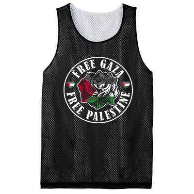 Free Gaza Free Palestine Free Palestine Mesh Reversible Basketball Jersey Tank