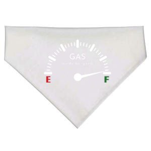 Full Gas Funny Fuel Gage Fart Dad Farting Flatulence Joke Cool Gift USA-Made Doggie Bandana