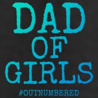 Father Gift From Daughters Funny Dad Of #Outnumbered Cool Gift Hat