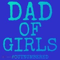 Father Gift From Daughters Funny Dad Of #Outnumbered Cool Gift 16 in Basic Backpack