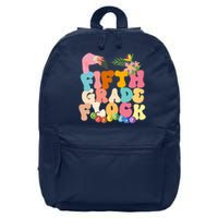 Fifth Grade Flock Cute 16 in Basic Backpack