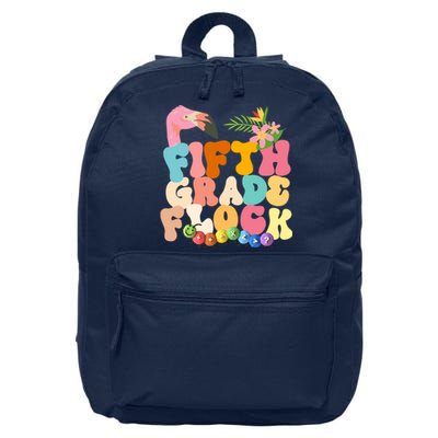 Fifth Grade Flock Cute 16 in Basic Backpack