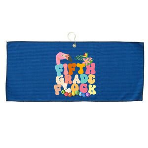 Fifth Grade Flock Cute Large Microfiber Waffle Golf Towel