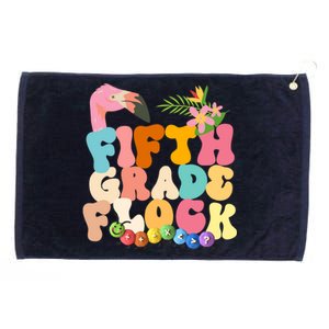 Fifth Grade Flock Cute Grommeted Golf Towel