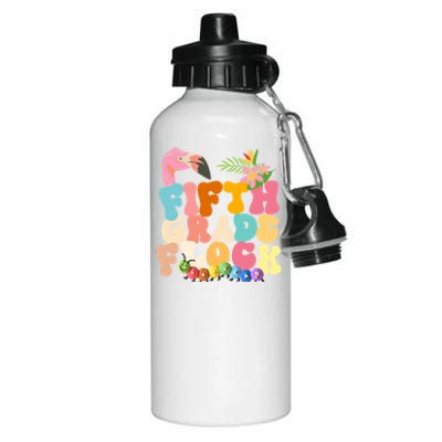 Fifth Grade Flock Cute Aluminum Water Bottle 