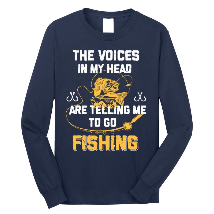 Fishing Gifts Funny Fisherman Long Sleeve Shirt