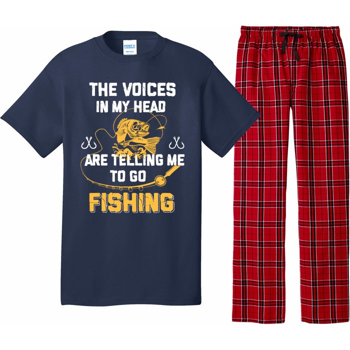 Fishing Gifts Funny Fisherman Pajama Set