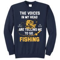 Fishing Gifts Funny Fisherman Tall Sweatshirt