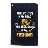 Fishing Gifts Funny Fisherman Platinum Collection Golf Towel