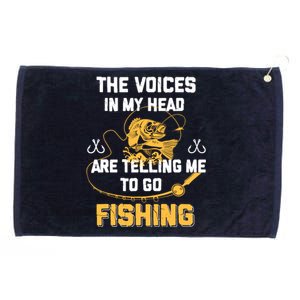 Fishing Gifts Funny Fisherman Grommeted Golf Towel