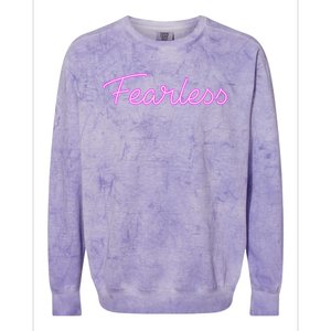 Fearless Glow Colorblast Crewneck Sweatshirt