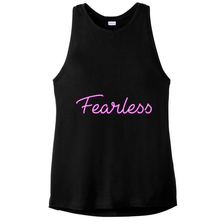 Fearless Glow Ladies PosiCharge Tri-Blend Wicking Tank