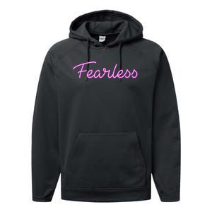 Fearless Glow Performance Fleece Hoodie