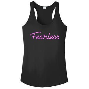 Fearless Glow Ladies PosiCharge Competitor Racerback Tank