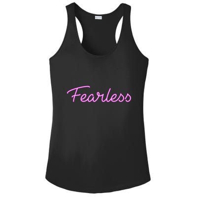 Fearless Glow Ladies PosiCharge Competitor Racerback Tank