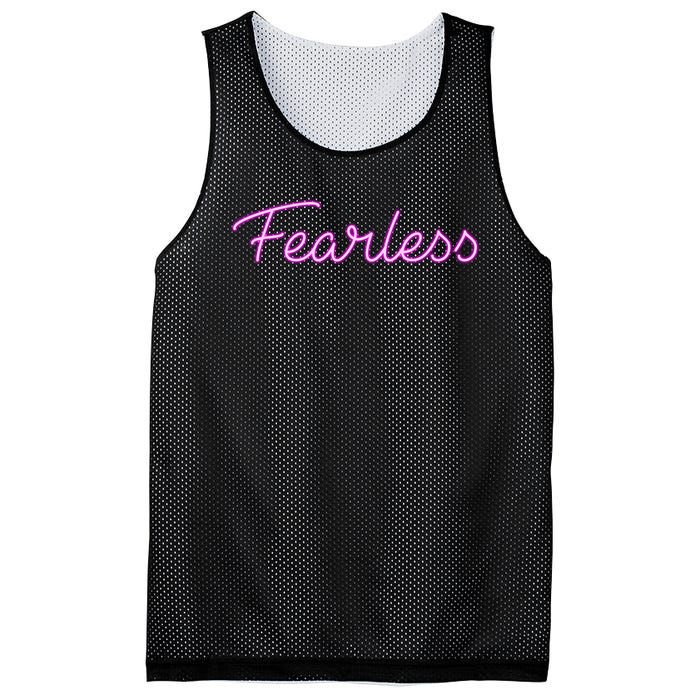 Fearless Glow Mesh Reversible Basketball Jersey Tank