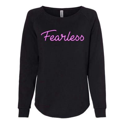 Fearless Glow Womens California Wash Sweatshirt