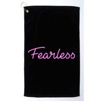 Fearless Glow Golf Towel